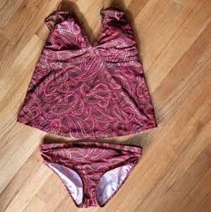 NWOT-Liz Lange Maternity Tankini Bathingsuit